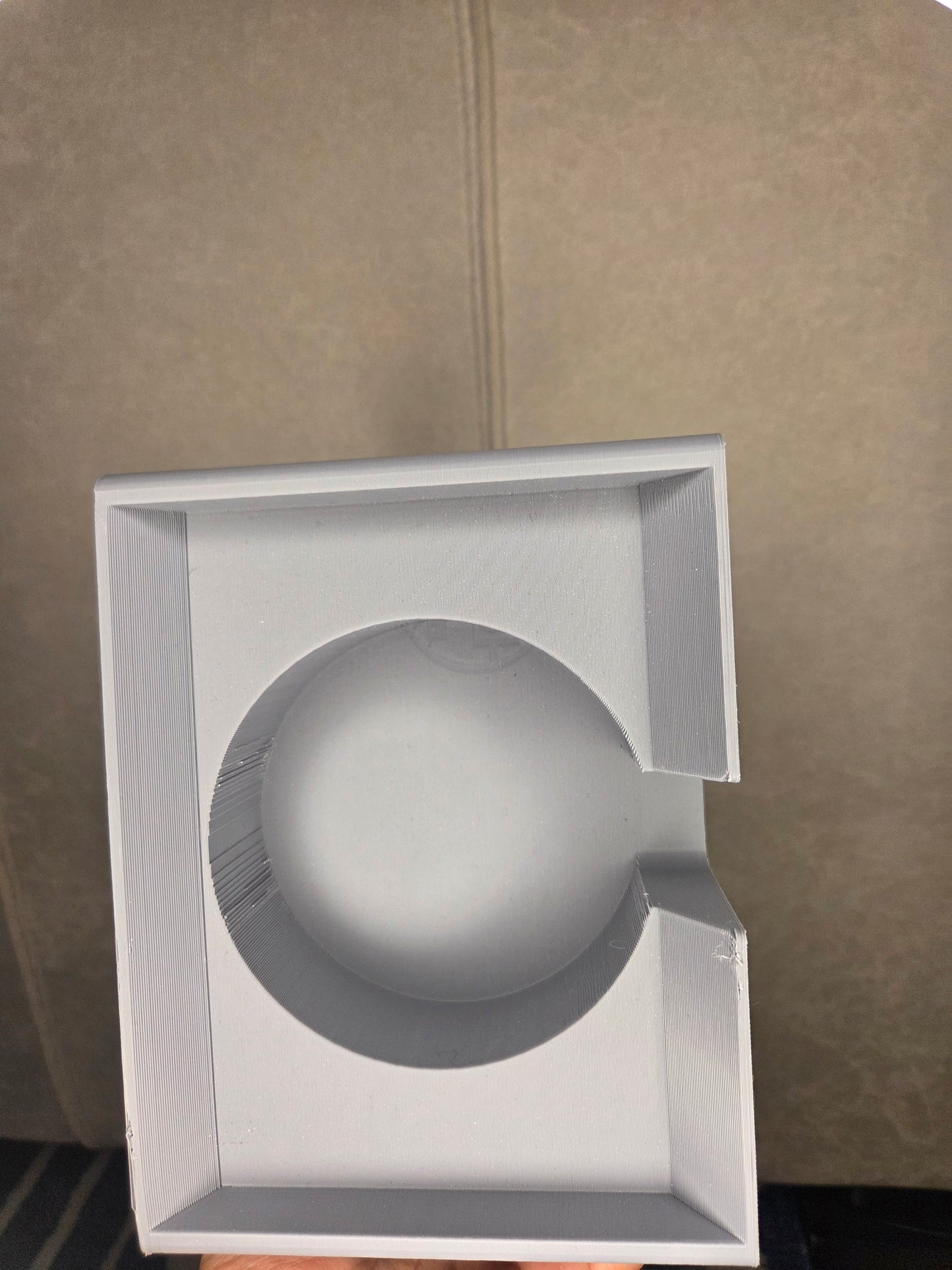 Imperfect Cup Holder – Gray (PLA, Cosmetic Blemishes)