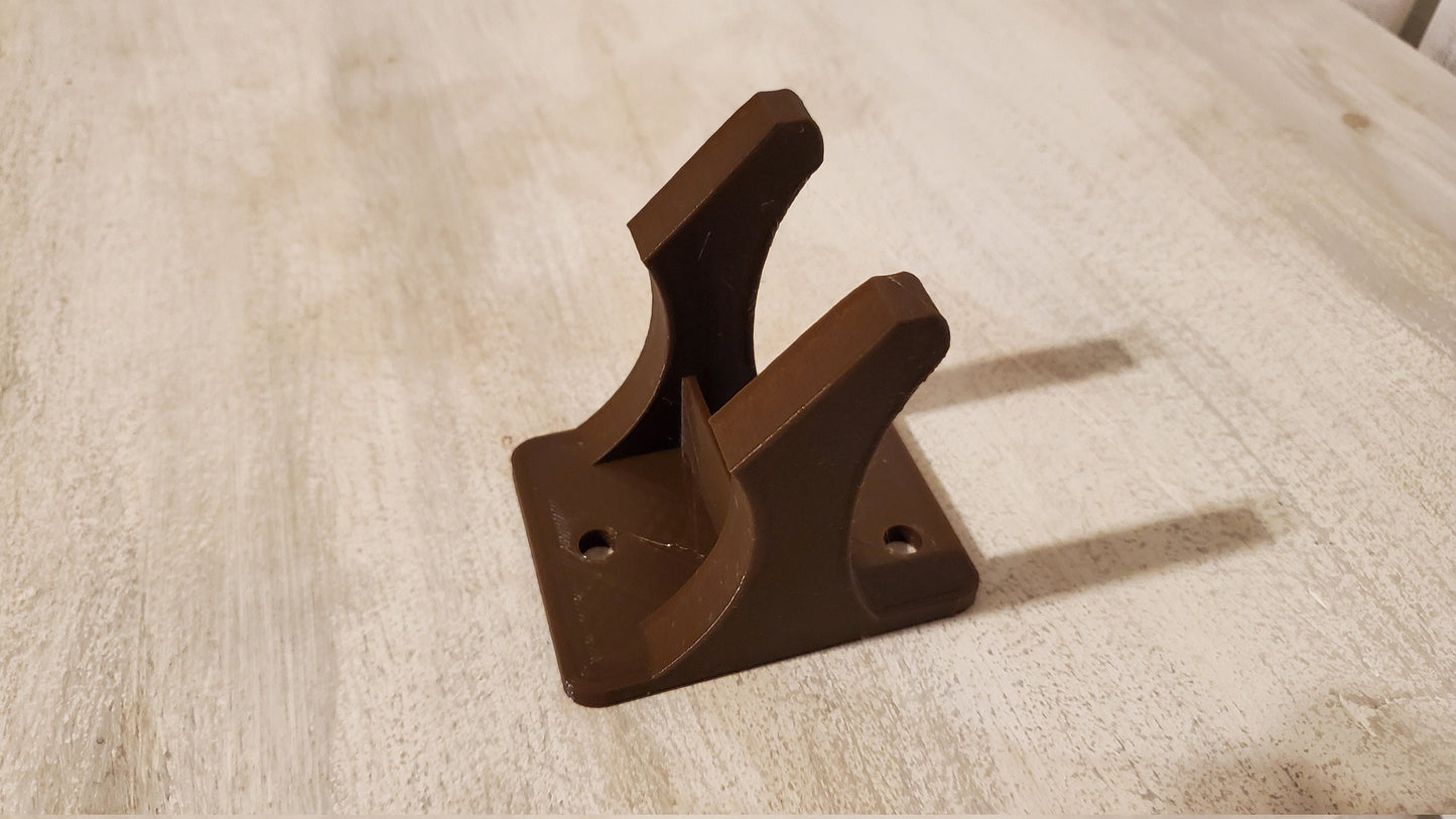 Ukulele Guitar Wall Mount Holder - Durable Space-Saving Instrument Display Rack, Easy Installation, Solid Wood