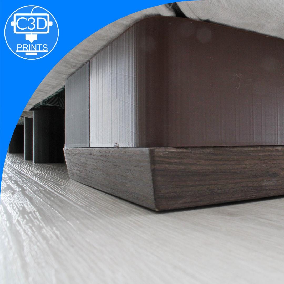 Shoe Riser: 3-4in compatible with Lovesac Wood Shoes