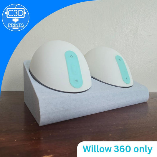 Willow 360 Portable Breast Pump Single and Dual Dock for charging and storing