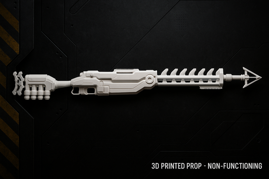 3D Printed Sci-Fi Harpoon Rifle Prop – Cosplay Accessory (Non-Functioning)