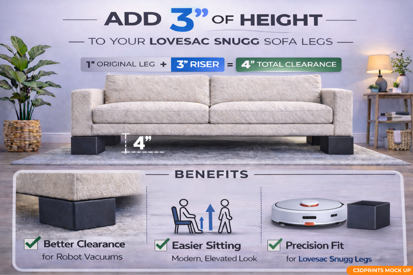 Snugg Risers