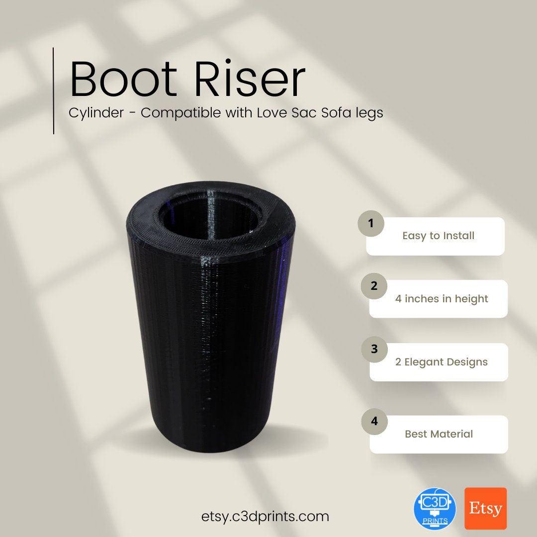Boot Riser compatible with LoveSac legs