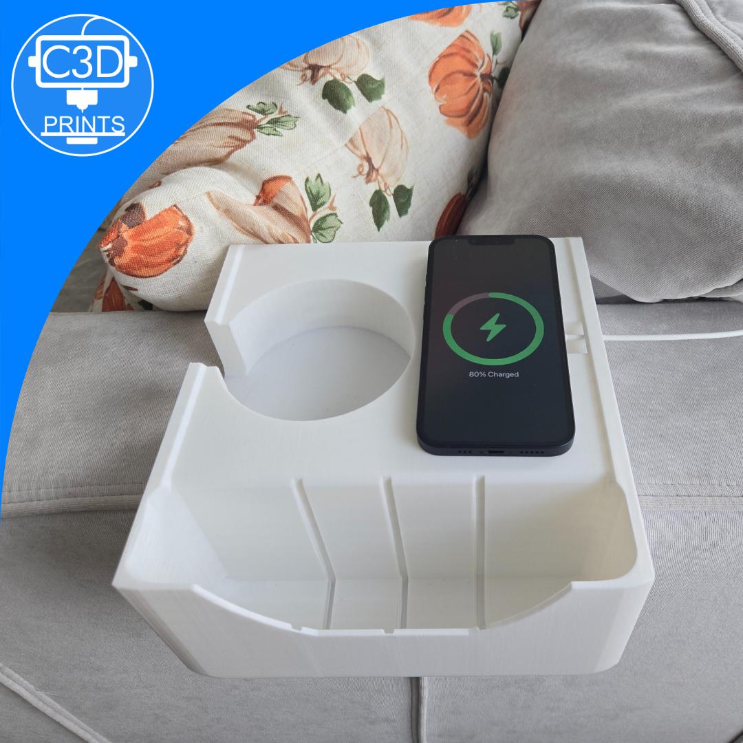 Creative Cup Holders for Lovesac Sactionals and Sofas – Magsafe & Tablet Caddies for Couch Accessories