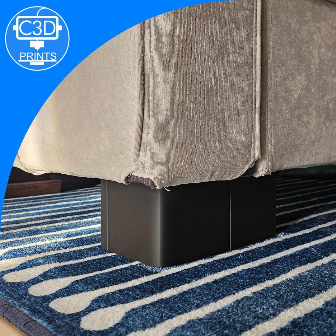 Full Size Shoe Riser compatible with LoveSac legs, know what you required