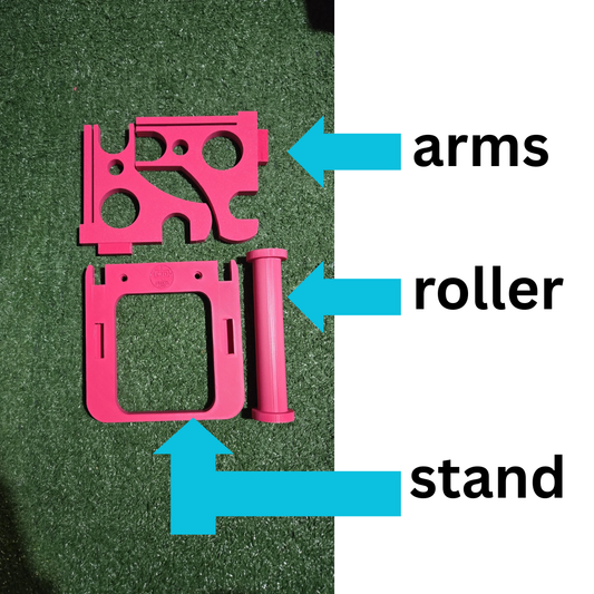 Label Roller Holder | Wall mount and Stand for UPS, USPS & More
