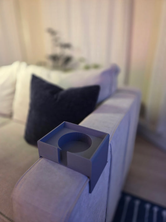 Imperfect Cup Holder – Gray (PLA, Cosmetic Blemishes)