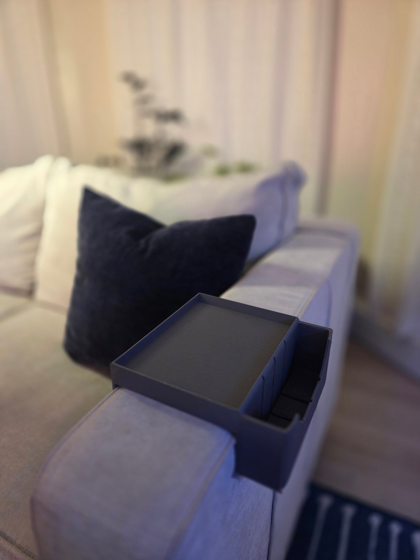 Lovesac Sactional Armrest Tray & Pocket Combo – Imperfect (Fully Functional)