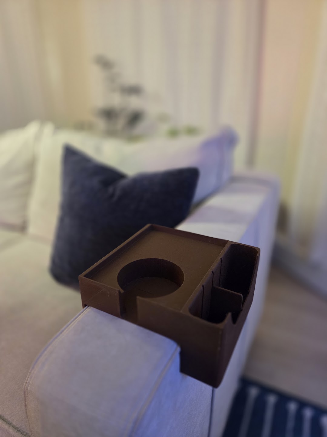 Lovesac Sactional Combo Armrest Tray + Cup Holder + Pocket (Imperfect)