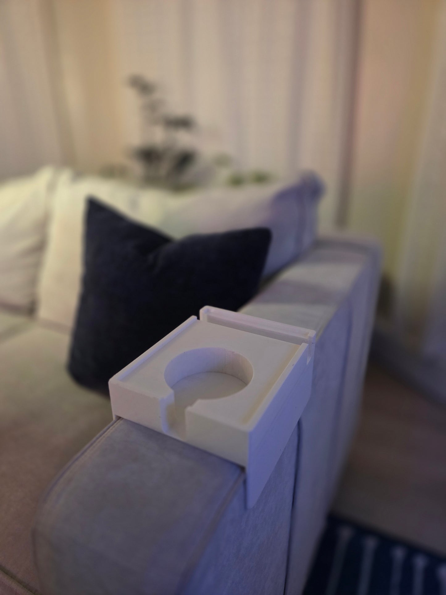 Lovesac Sactional Armrest Cup Holder with Tablet Holder – Imperfect (Fully Functional)