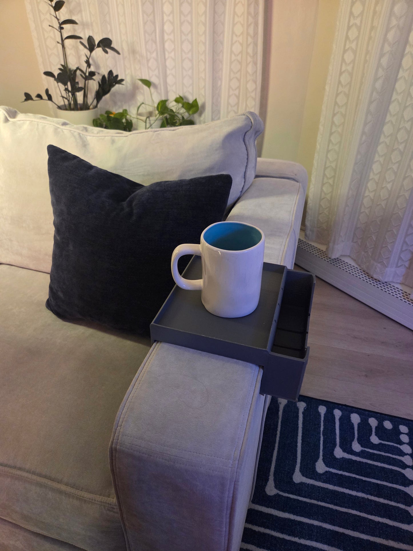 Lovesac Sactional Armrest Tray & Pocket Combo – Imperfect (Fully Functional)