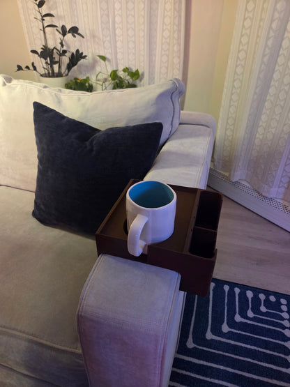 Lovesac Sactional Combo Armrest Tray + Cup Holder + Pocket (Imperfect)