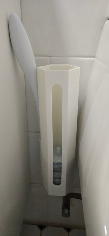 Clorox brush and wand wall mount with hooks