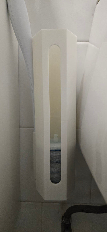 Clorox brush and wand wall mount with hooks