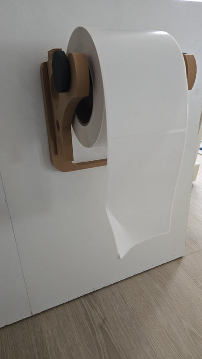 Label Roller Holder | Wall mount and Stand for UPS, USPS & More