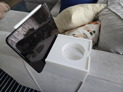 Creative Cup Holders for Lovesac Sactionals and Sofas – Magsafe & Tablet Caddies for Couch Accessories