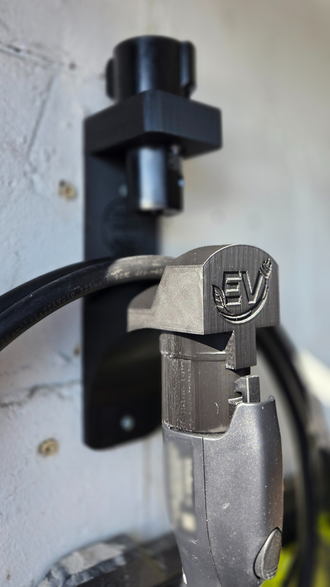 EV Wall Mount - J1772 Connector