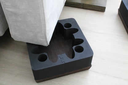 Shoe Riser: 3-4in compatible with Lovesac Wood Shoes