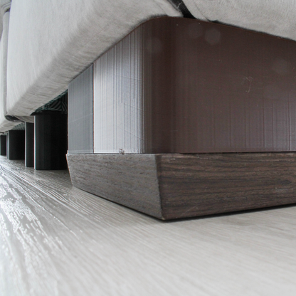 Shoe Riser: 3-4in compatible with Lovesac Wood Shoes