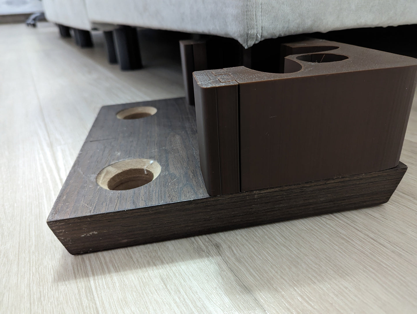 Shoe Riser: 3-4in compatible with Lovesac Wood Shoes