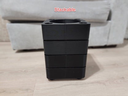 Shoe Riser: 3-4in compatible with Lovesac Wood Shoes