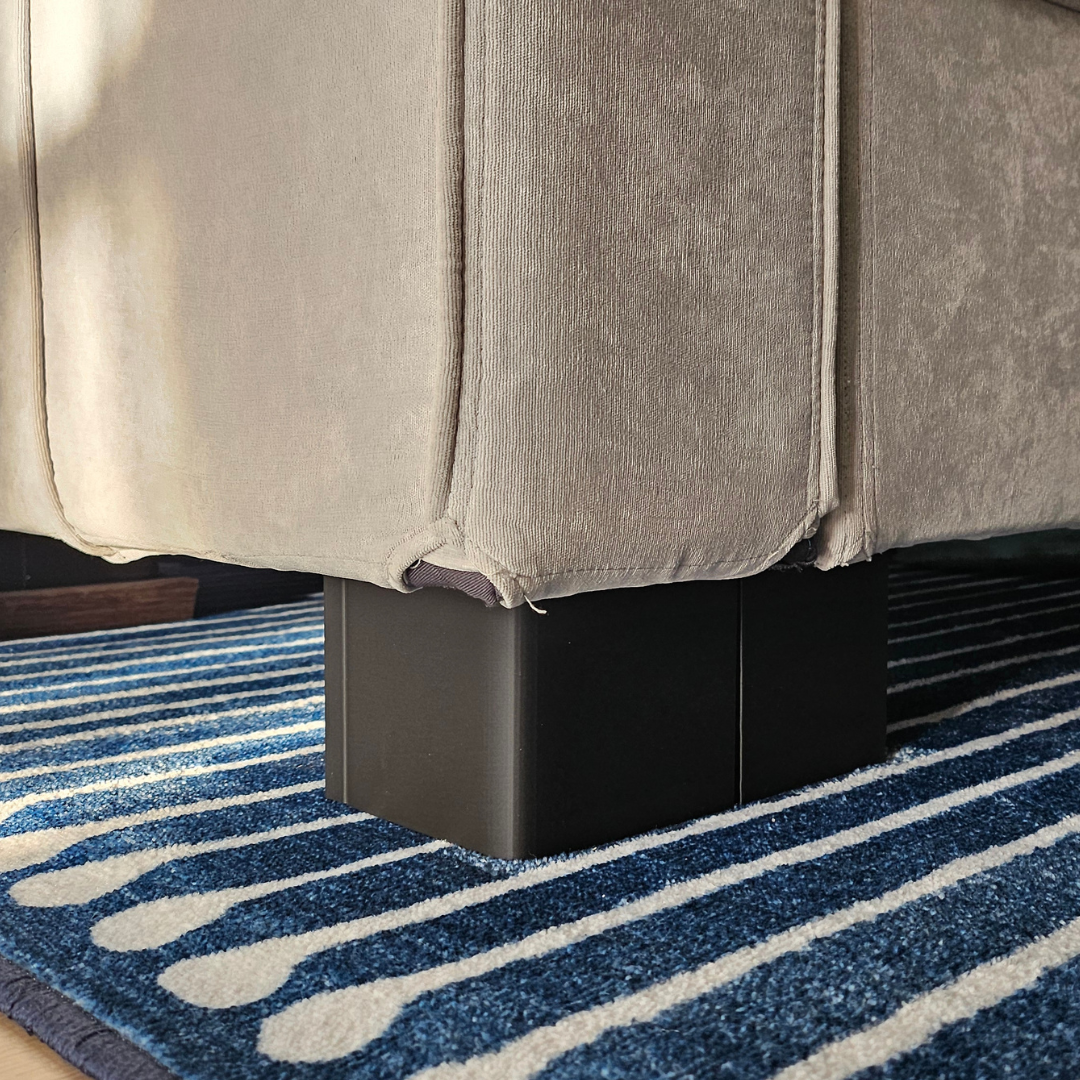 Full Size Shoe Riser 4-5in compatible with LoveSac legs